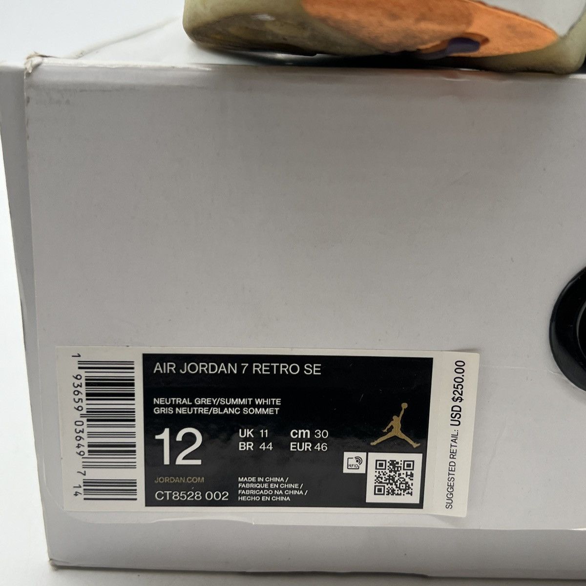 Jordan Brand Air Jordan 7 hare 2.0 Size US 12 / EU 45 - 6 Thumbnail