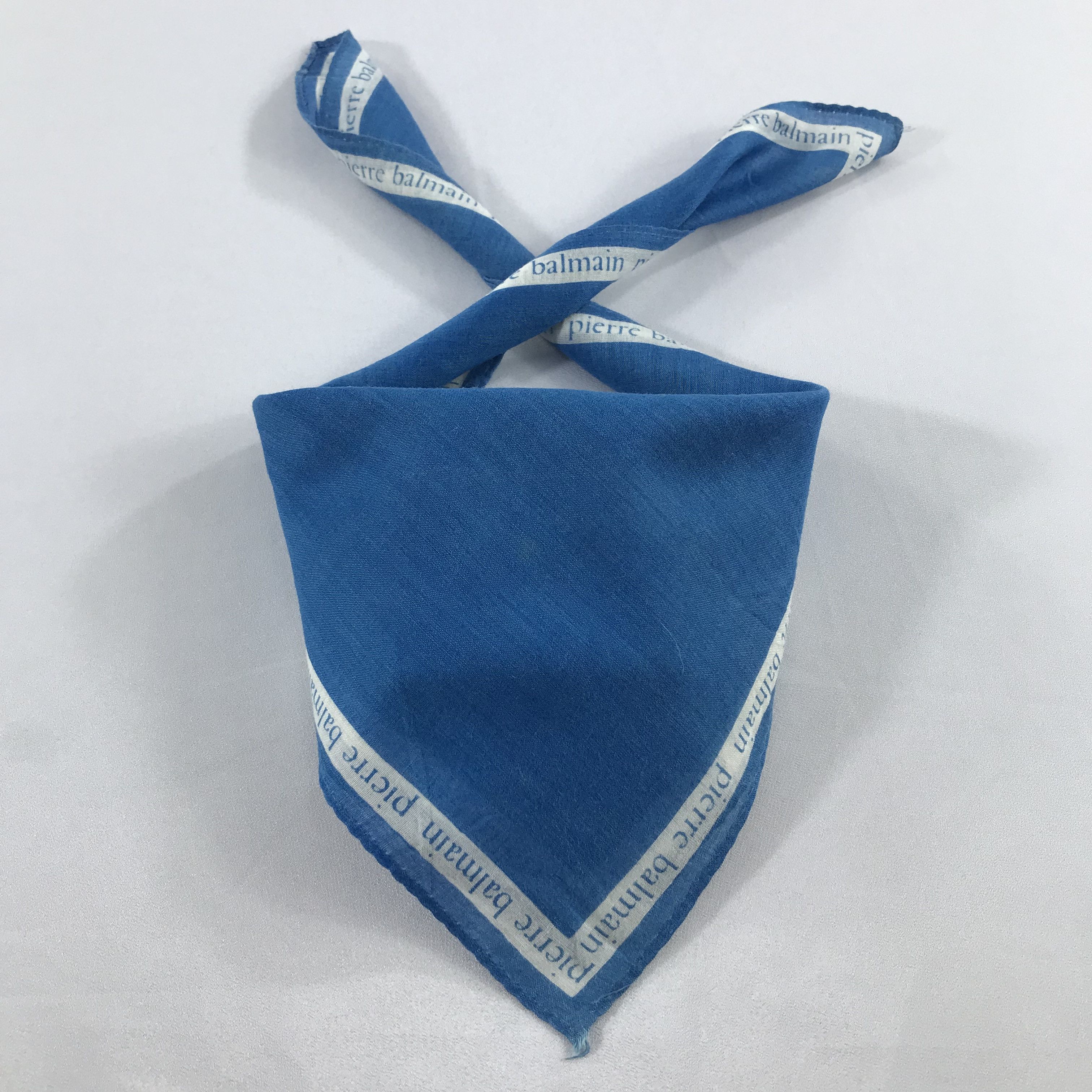 Pierre Balmain × Vintage Pierre Balmain Bandana / Handkerchief / Neckerchief - S2029 Size ONE SIZE - 3 Thumbnail