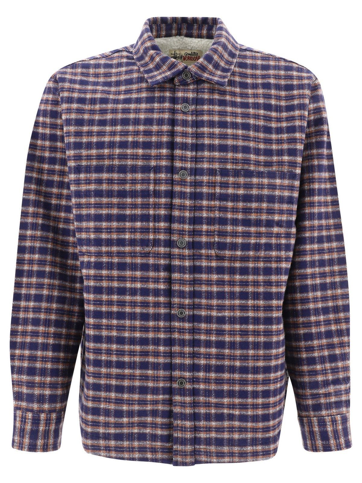 Stussy Sherpa Lined Plaid Over Shirt Size US S / EU 44-46 / 1 - 3 Thumbnail