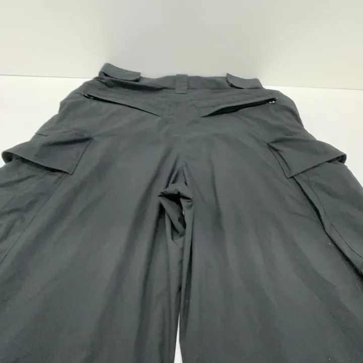 Alexander Wang Alexander Wang Black High-Waist Wide-Leg Pants - Size 22" - 9 Thumbnail