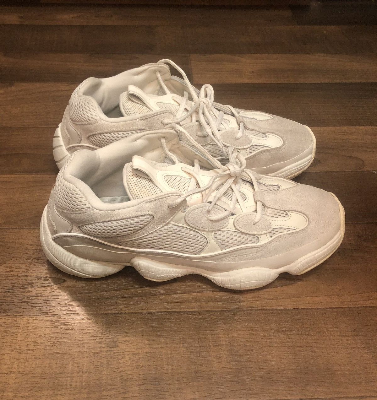 Adidas YEEZY 500 Bone White 11.5 (2019) Size US 11.5 / EU 44-45 - 4 Thumbnail