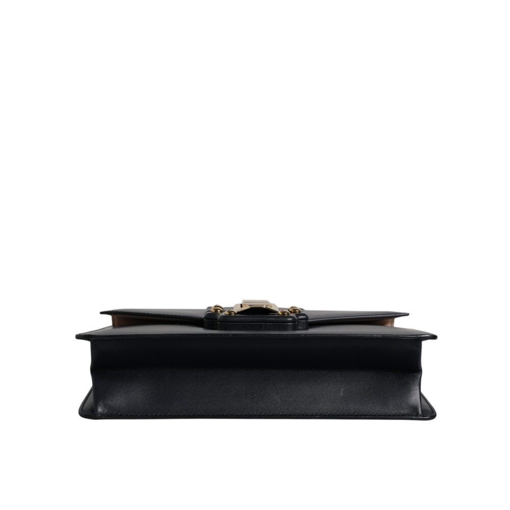 Dolce & Gabbana Dolce & Gabbana Black Calfskin Leather Shoulder Strap Bag Wo Size ONE SIZE - 6 Thumbnail