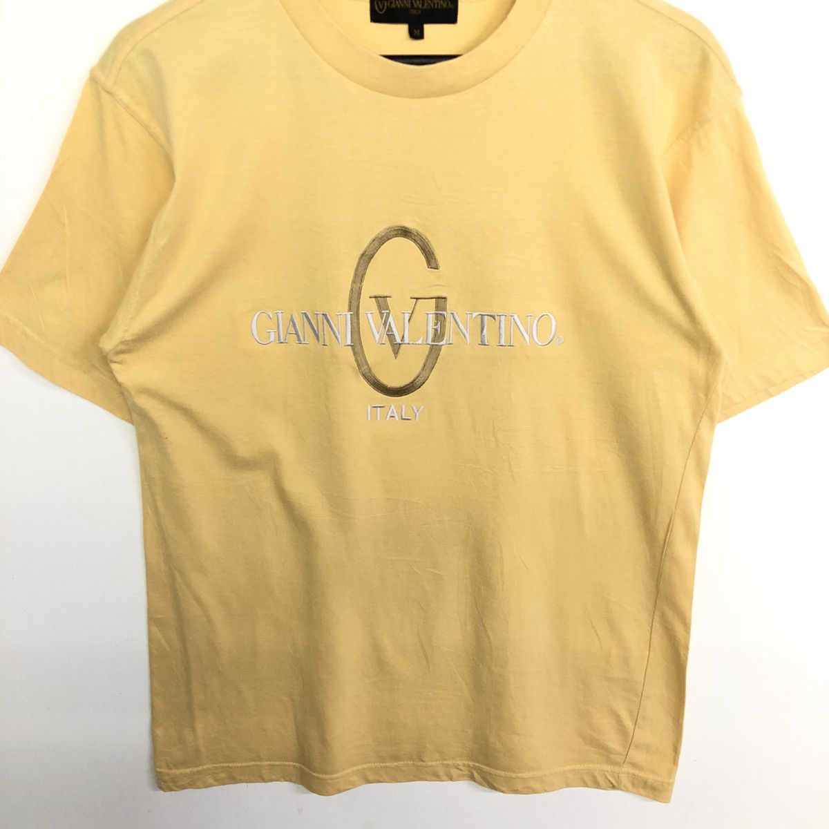Gianni Valentino Gianni Valentino Embriodery Big Logo Tshirt Size US M / EU 48-50 / 2 - 3 Thumbnail