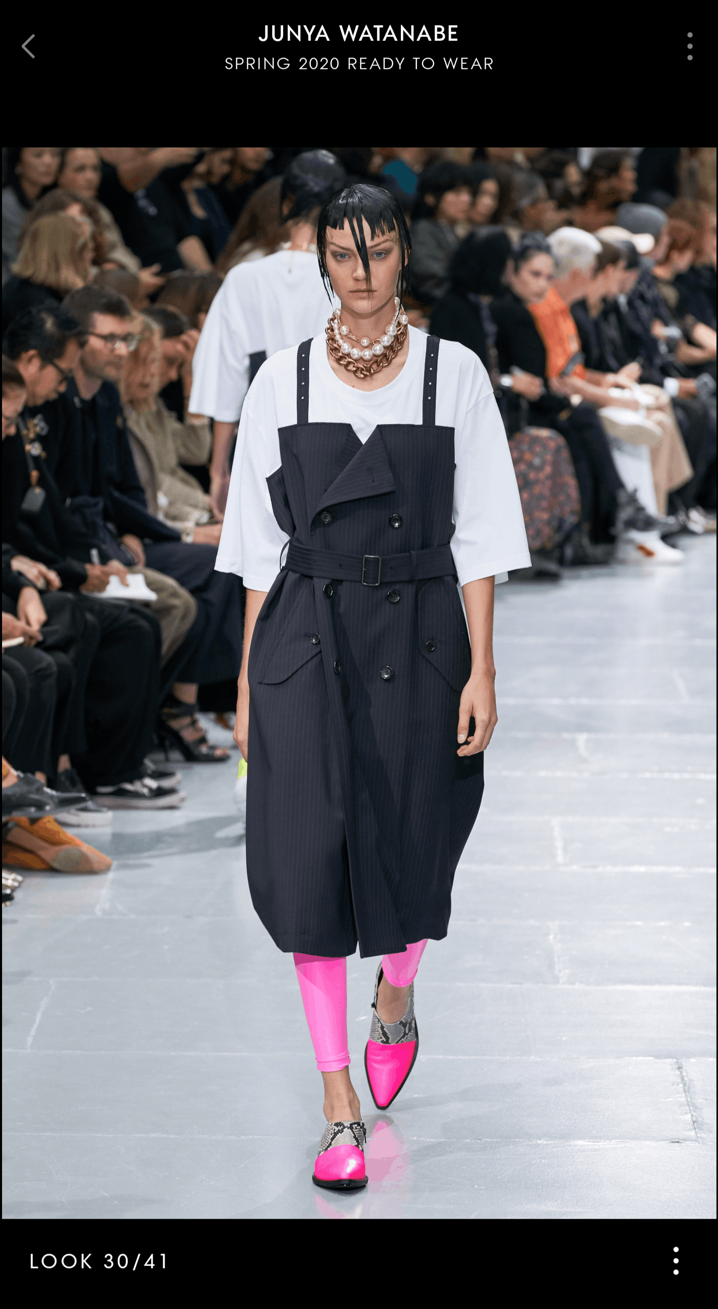 Comme des Garcons × Junya Watanabe Runway Junya Watanabe SS20 Apron Dress Size XS / US 0-2 / IT 36-38 - 1 Thumbnail