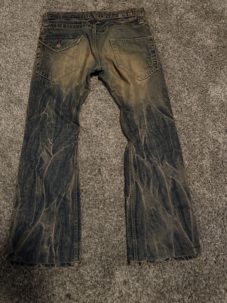 Nippon brand spider washed bootcut
