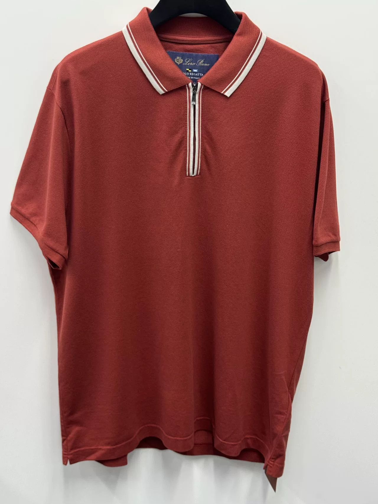 Loro Piana Loro Piana Men's Short Sleeve Polo Shirt Size US M / EU 48-50 / 2 - 1 Thumbnail