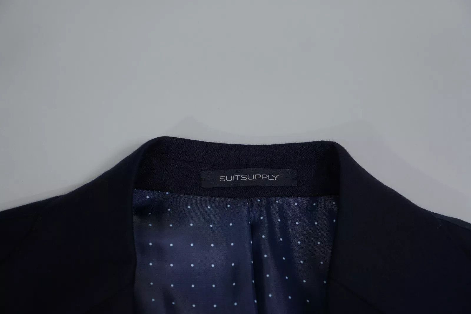 Suitsupply Men Suitsupply Blazer La Spalla Jort Wool Cashmere Navy US36 Size 36R - 3 Thumbnail