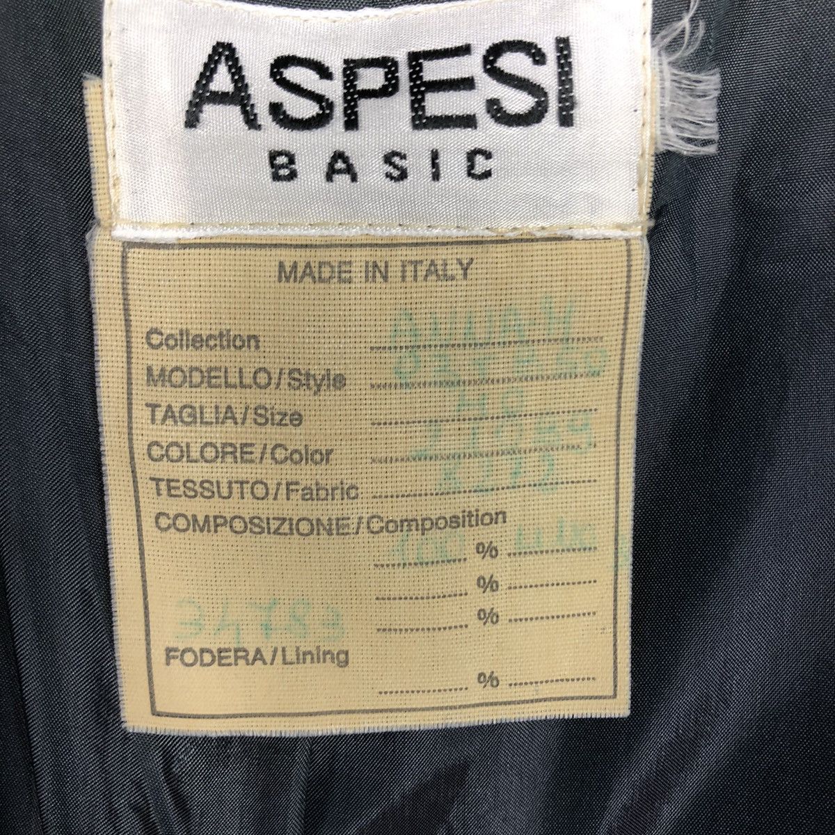 Aspesi 📌Luxury Coats Jacket Gold Button Aspesi Made in Italy Size US M / EU 48-50 / 2 - 18 Thumbnail