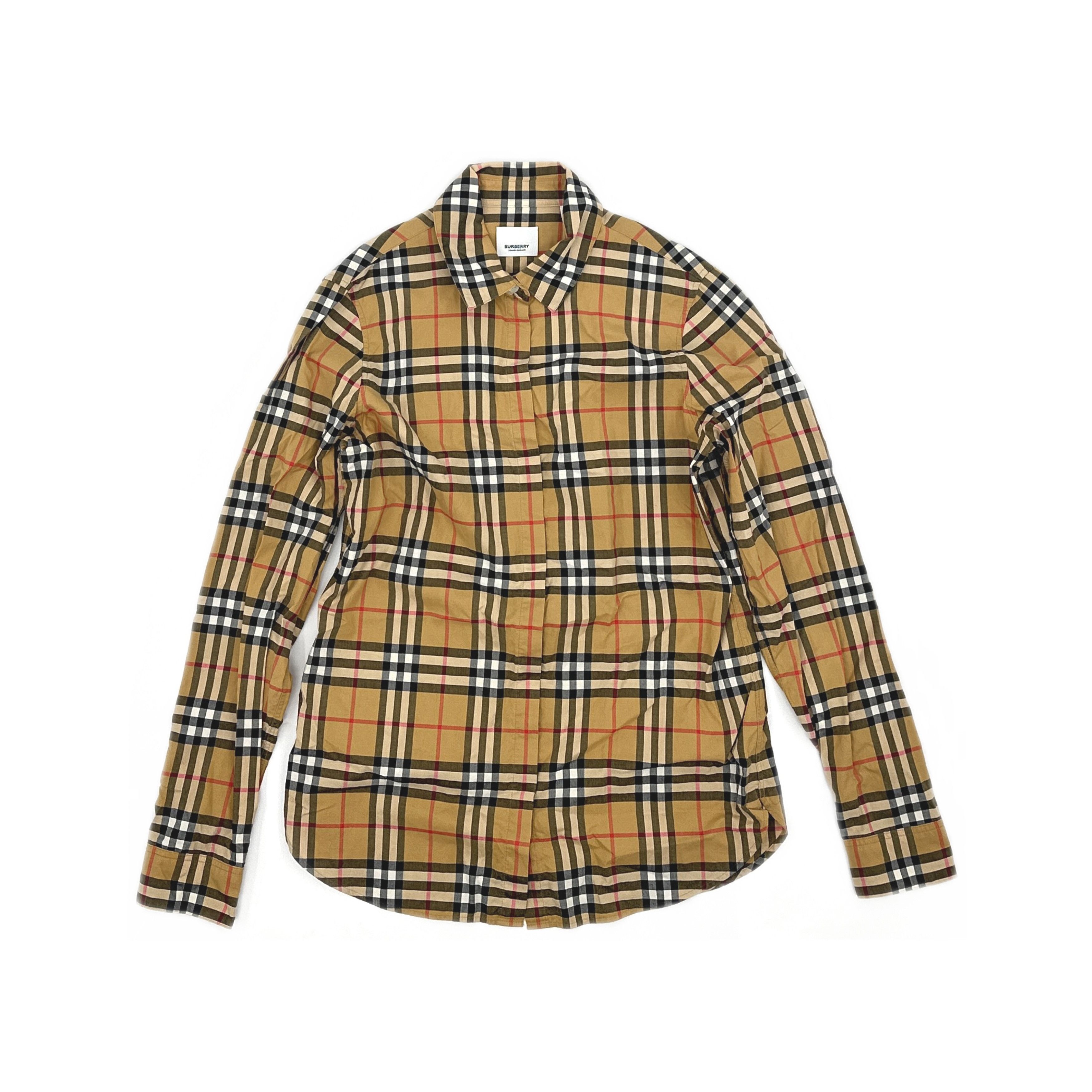 Burberry Burberry Vintage Check Button Up Shirt Size 36 Size XS / US 0-2 / IT 36-38 - 1 Thumbnail