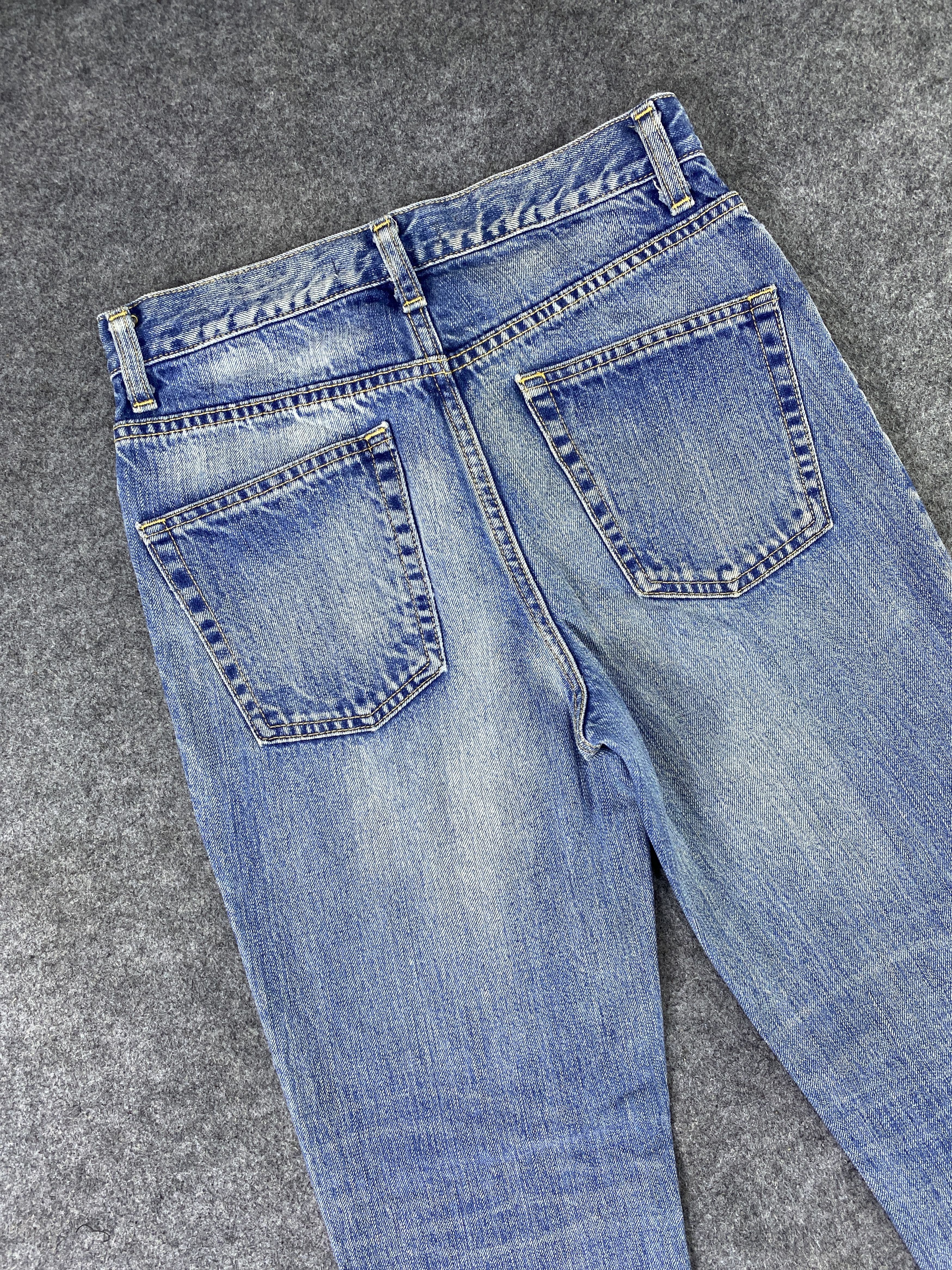 If Six Was Nine Moussy Japan Blue Wash Jeans-J1134 Size US 28 / EU 44 - 6 Thumbnail