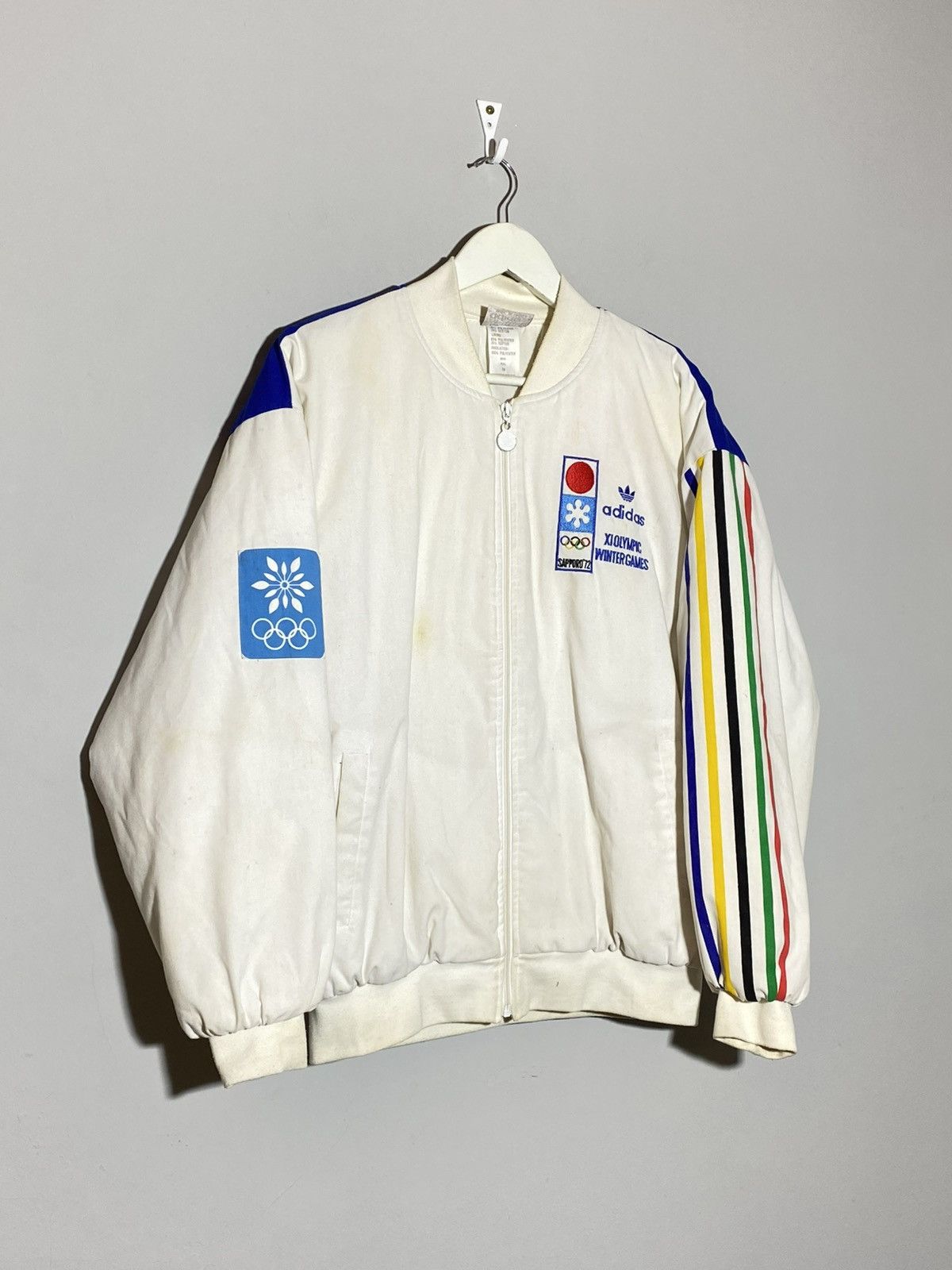 Adidas Adidas Olympic 1972 Sapporo Vintage Archive Bomber Jacket Size US M / EU 48-50 / 2 - 3 Thumbnail