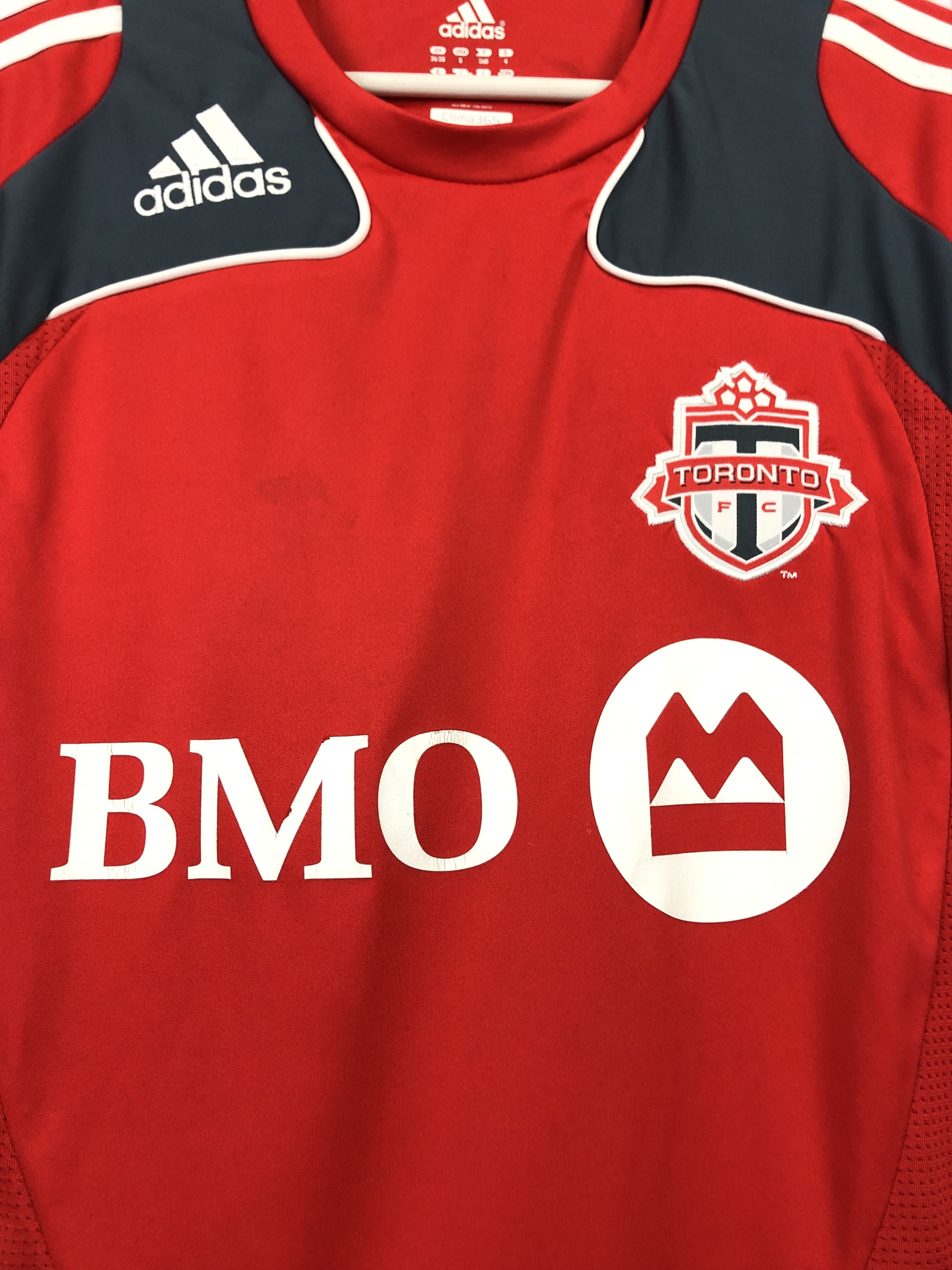 Adidas Toronto FC football shirt 2007 Soccer Jersey Rare Train Size US S / EU 44-46 / 1 - 5 Thumbnail