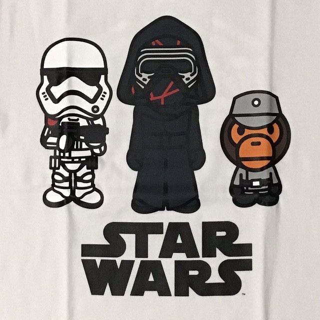 Bape × Star Wars BAPE × Star Wars Milo T-shirt a bathing ape Size US S / EU 44-46 / 1 - 3 Thumbnail