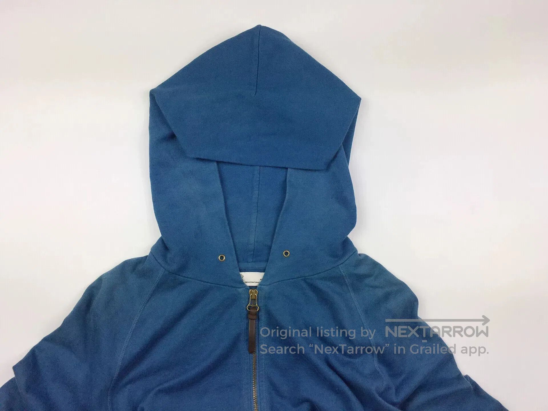 Visvim visvim indigo dyed zip-up hoodie. Size US M / EU 48-50 / 2 - 3 Thumbnail