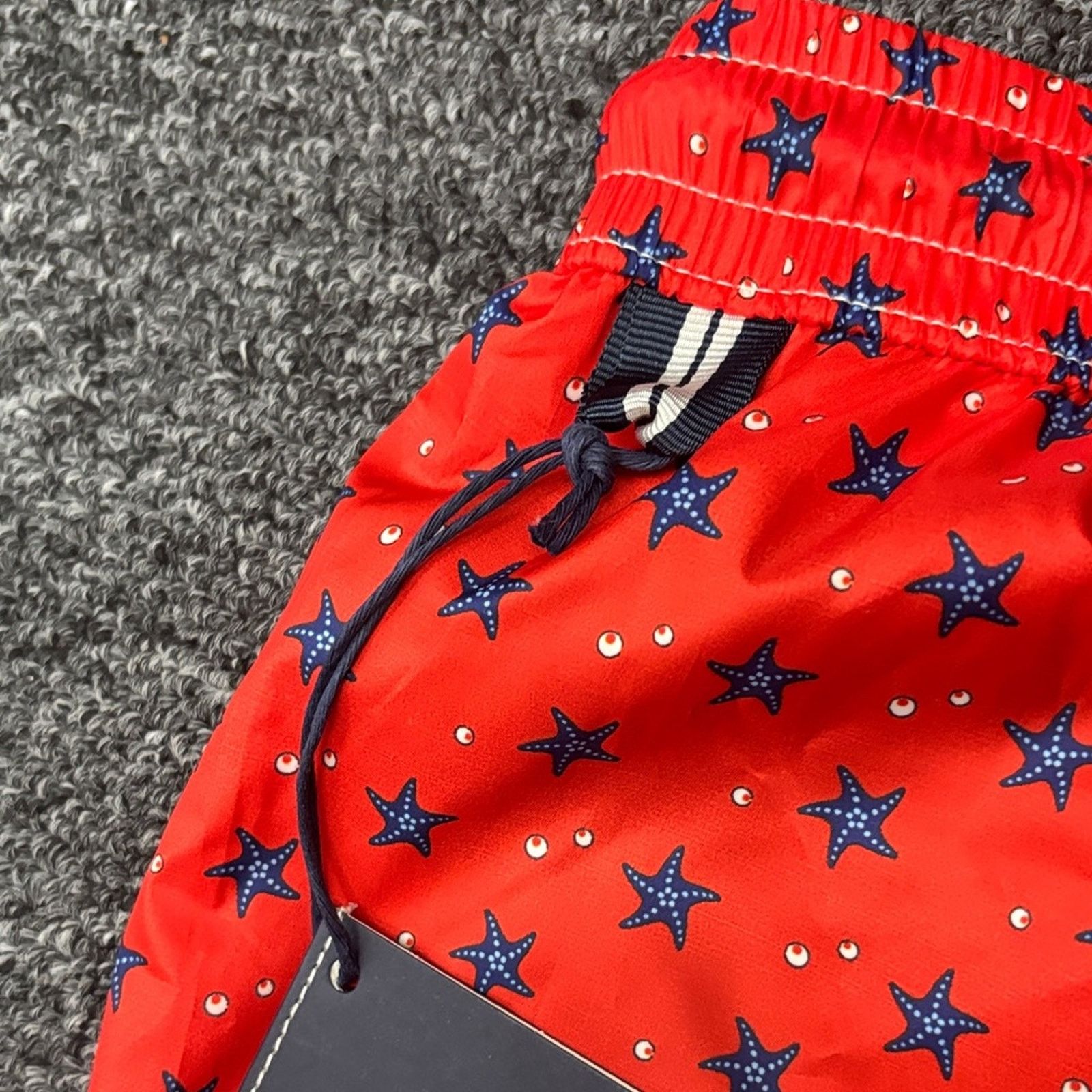 Other NWT FEFE Stylish Red Star Print Swim Trunks size 3XL Size US 44 / EU 60 - 8 Thumbnail