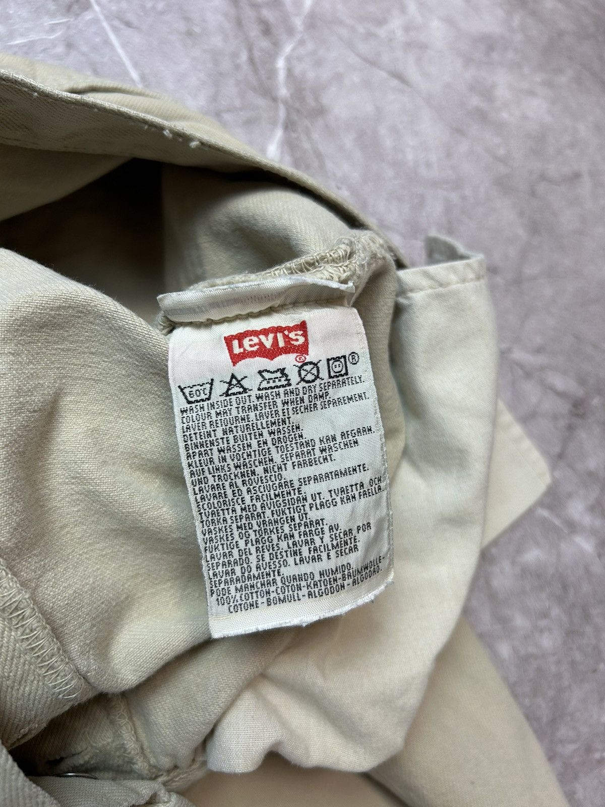 Levi's × Vintage Levis 501 USA Made Vintage Denim Jeans 6572AC Size US 33 - 8 Thumbnail