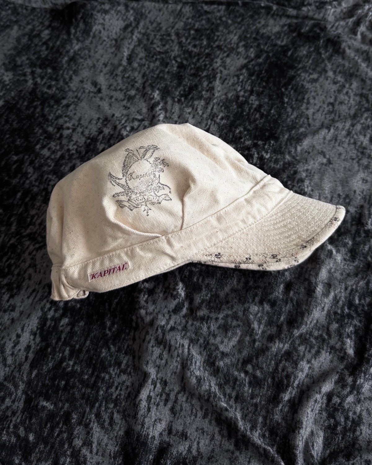 KAPITAL CANVAS NEWSBOY CAP