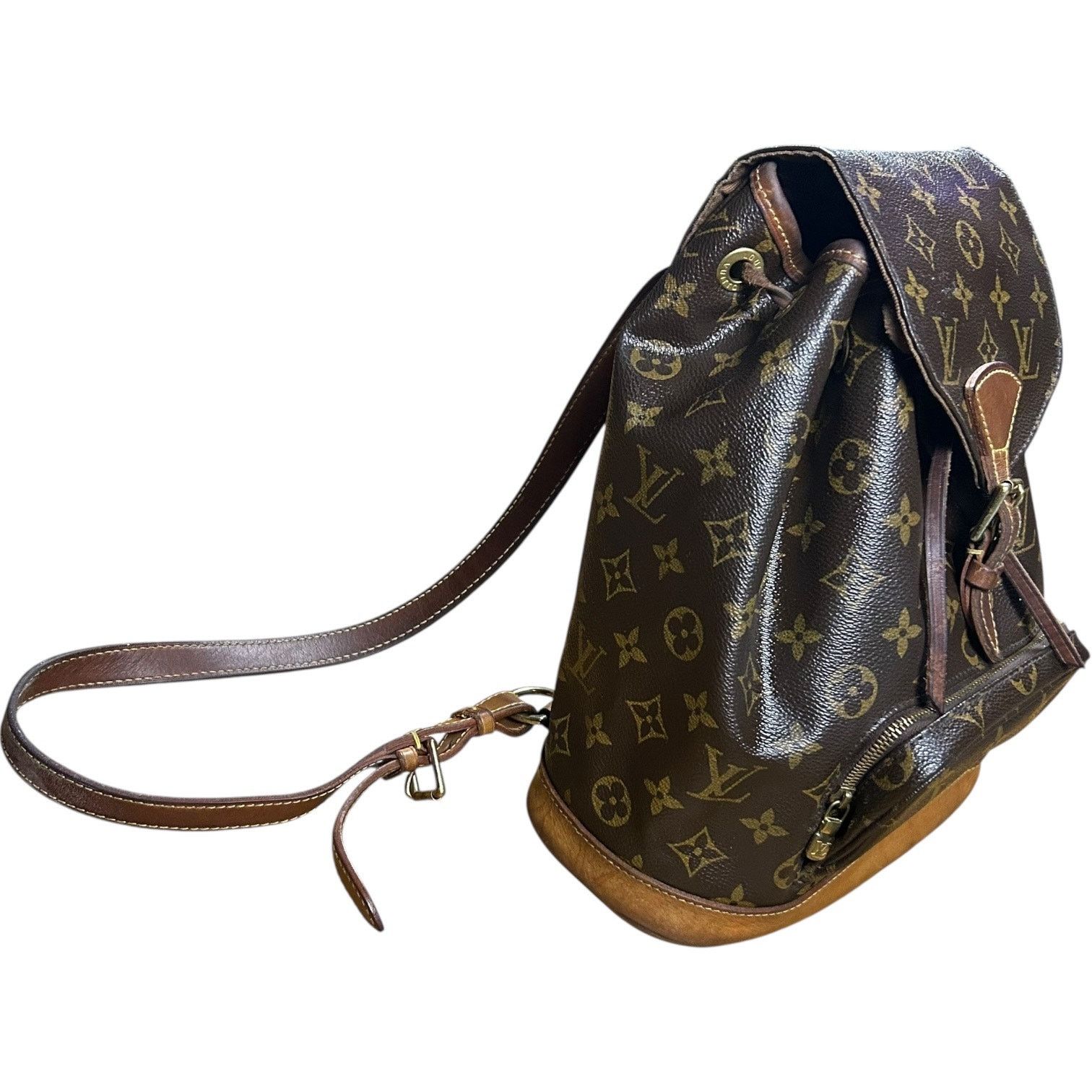Louis Vuitton Louis Vuitton Authentic Vintage Montsouris Monogram Backpack Size ONE SIZE - 6 Thumbnail
