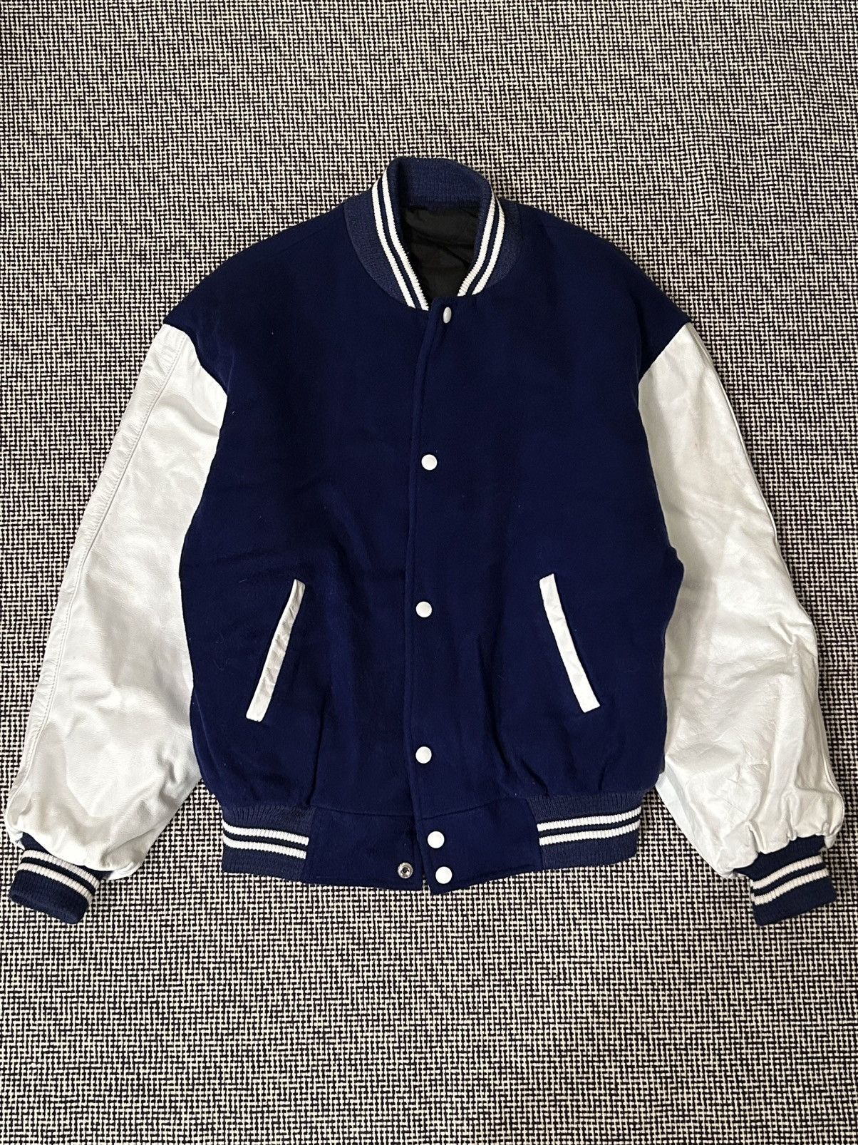 Vintage 70s 80s vintage varsity jacket bomber Size US L / EU 52-54 / 3 - 1 Thumbnail