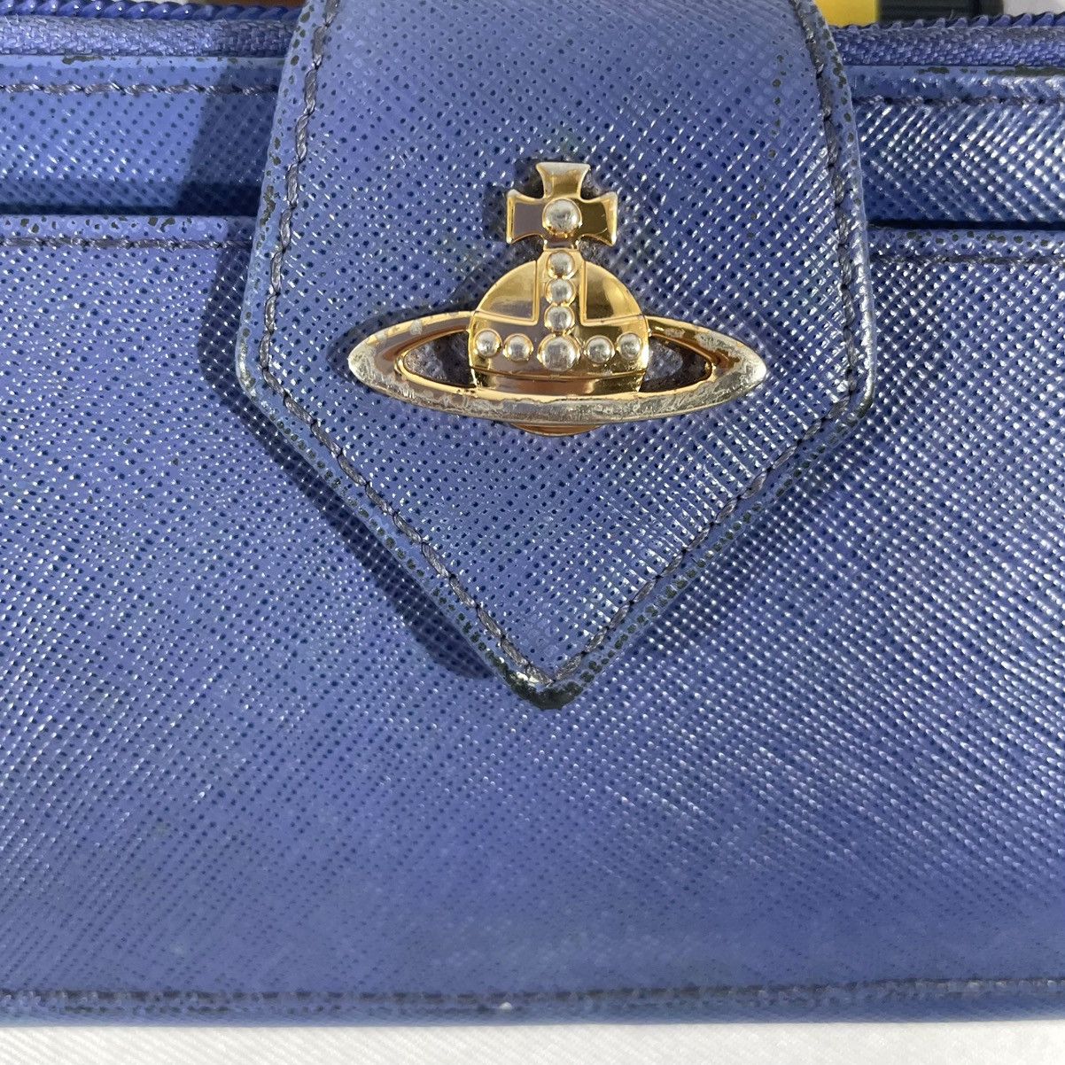 Vivienne Westwood Saffiano Bifold Orb Long Wallet Size ONE SIZE - 2 Thumbnail