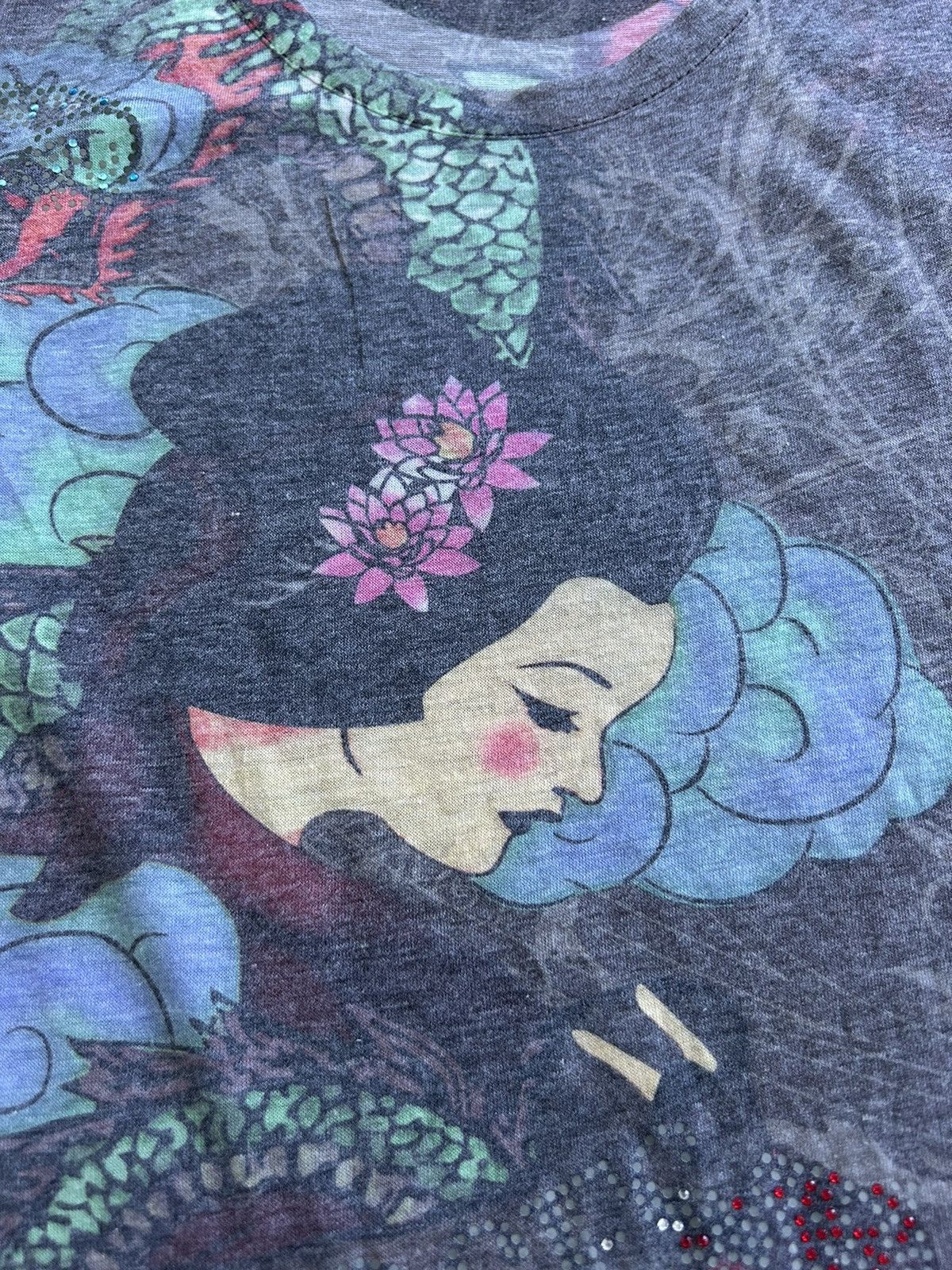 Vintage Vintage Tank Top Japanese printed Y2K avant garde Size S / US 4 / IT 40 - 4 Thumbnail