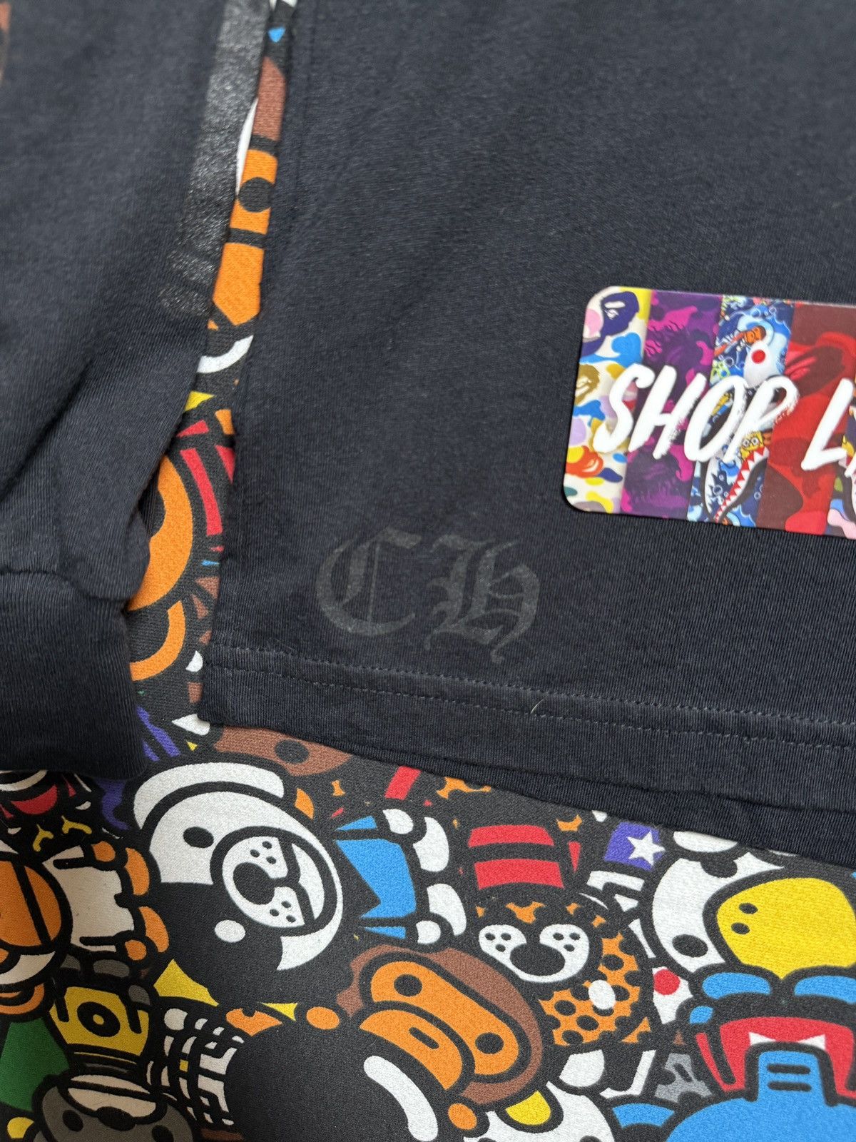Chrome Hearts Chrome Hearts Black Charge Up Long Sleeve Tee Size US M / EU 48-50 / 2 - 5 Thumbnail