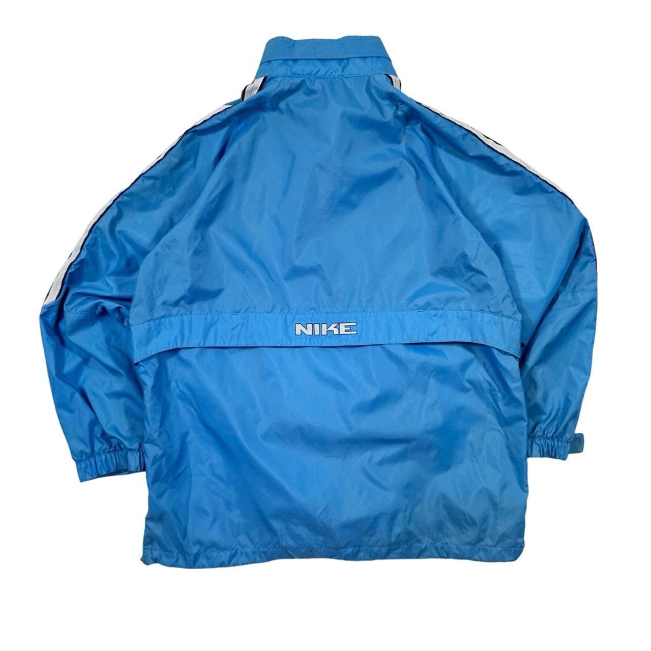 Vintage Vintage 00s Grey Tag Nike Blue Kangaroo Pouch Pullover Size US L / EU 52-54 / 3 - 4 Thumbnail