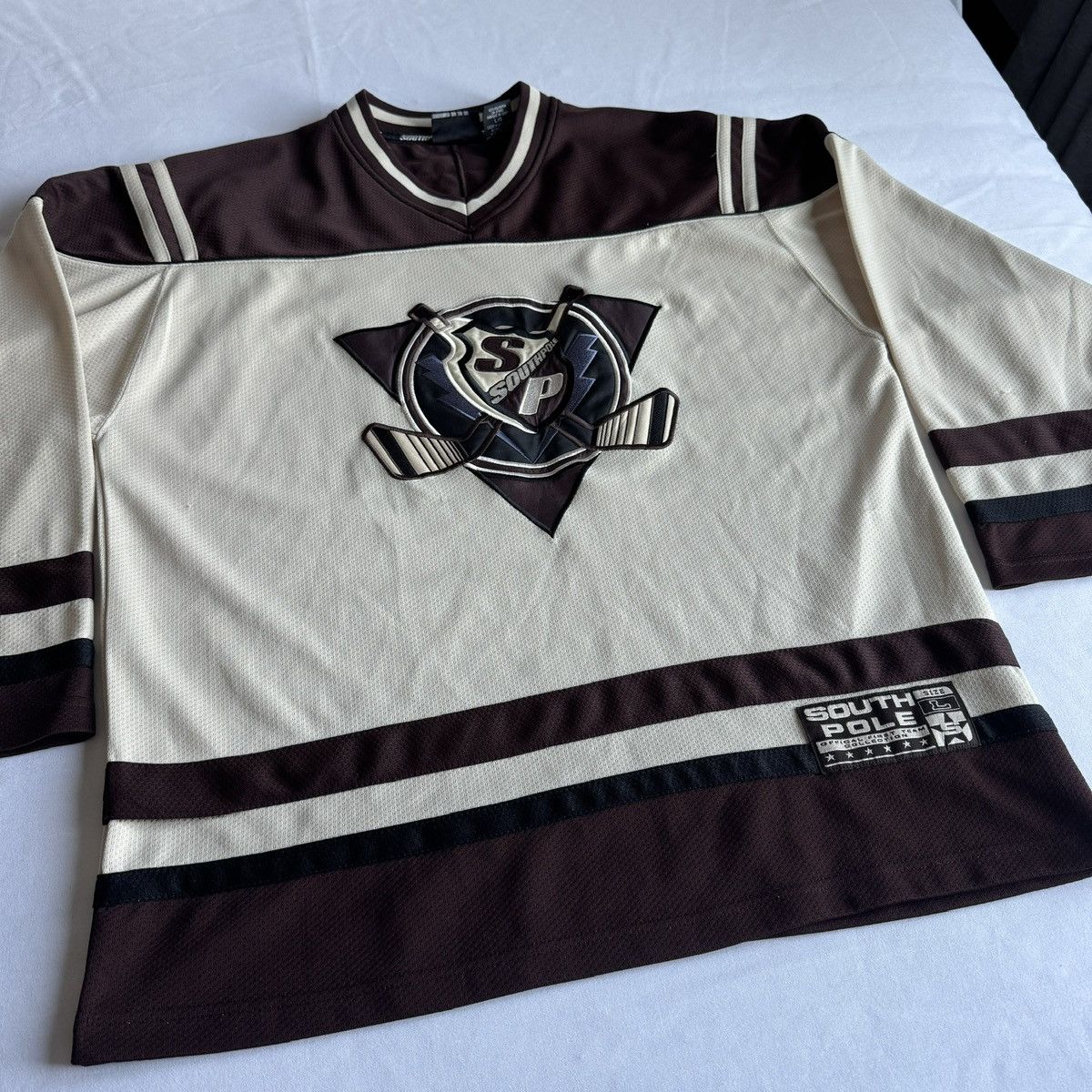 Southpole Vintage South Pole Hockey Jersey Size US L / EU 52-54 / 3 - 2 Thumbnail