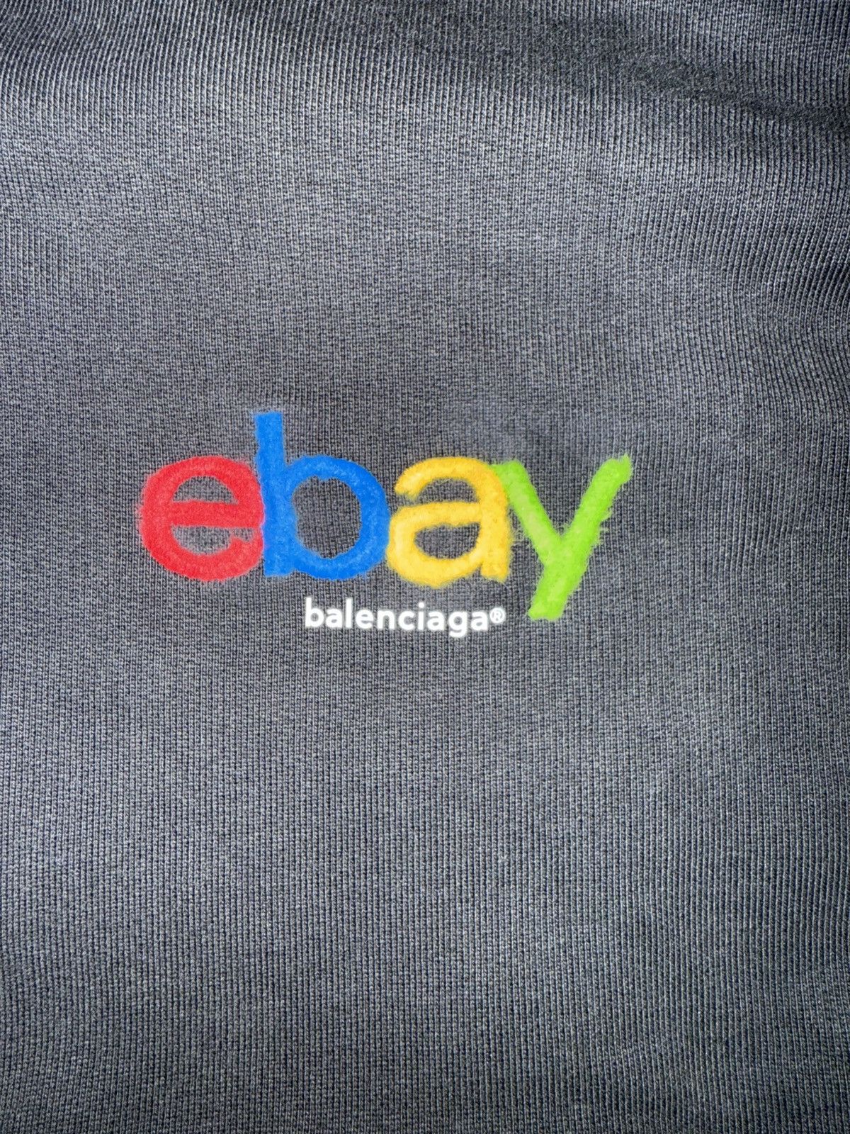 Balenciaga Balenciaga EBAY Zip Up hoodie Size US M / EU 48-50 / 2 - 3 Thumbnail