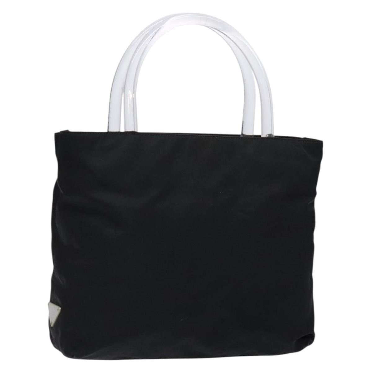 Prada Prada Resin Handle Tote Tessuto Size ONE SIZE - 1 Thumbnail