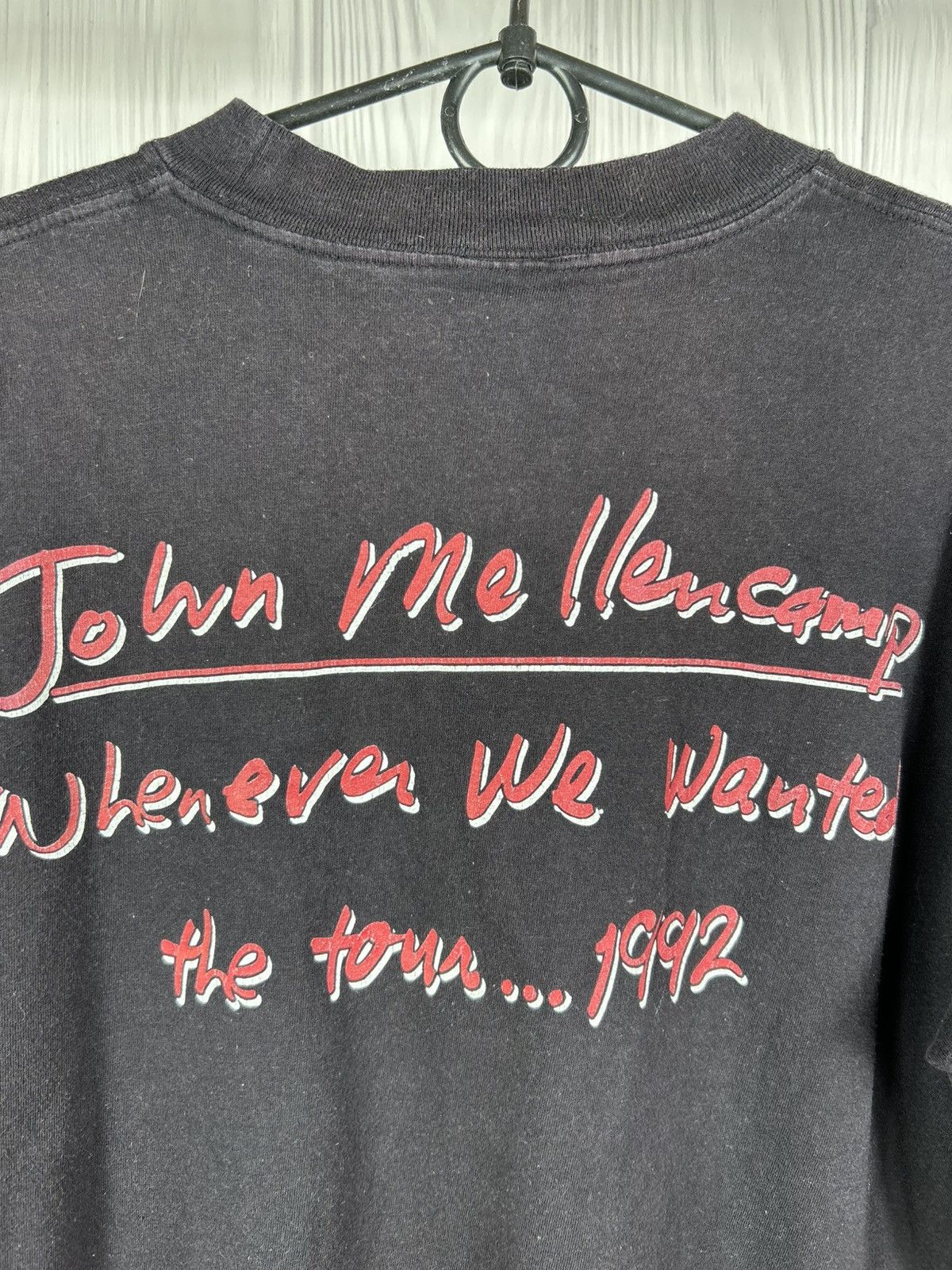 Band Tees Vintage John Mellencamp Whenever We Wanted Tour 1992 T-Shirt Size US L / EU 52-54 / 3 - 11 Thumbnail