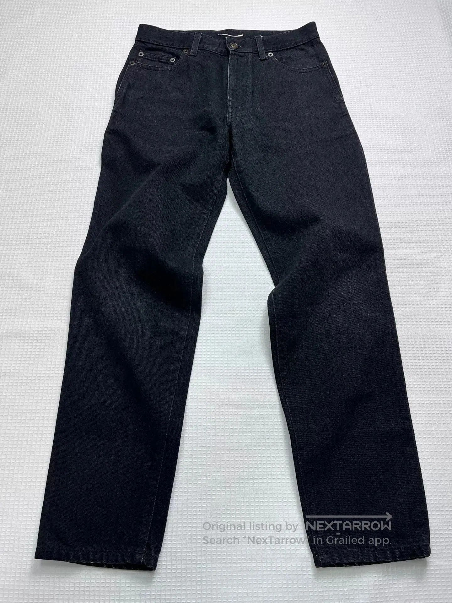Saint Laurent Paris Saint Laurent Black Jeans. Size 28" / US 6 / IT 42 - 1 Thumbnail