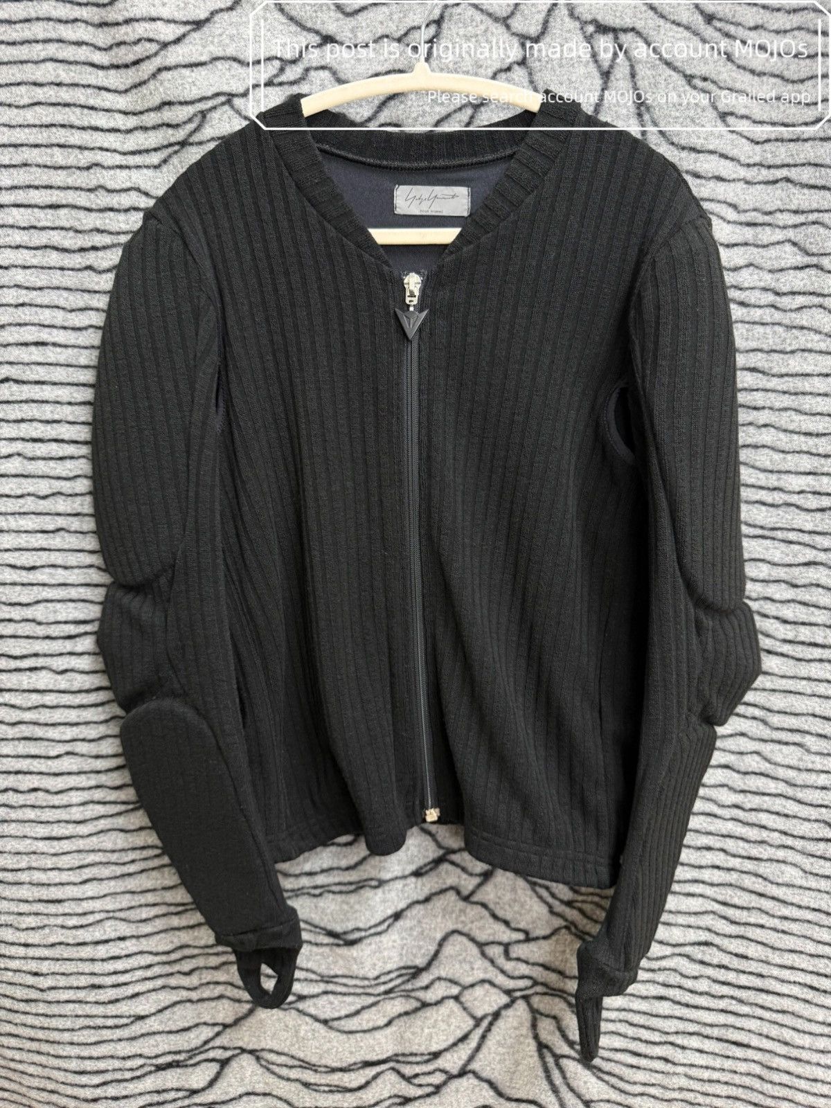 Yohji Yamamoto Yohji Yamamoto Pour Homme Knitwear Armor Jacket mojos1133 Size US S / EU 44-46 / 1 - 1 Thumbnail
