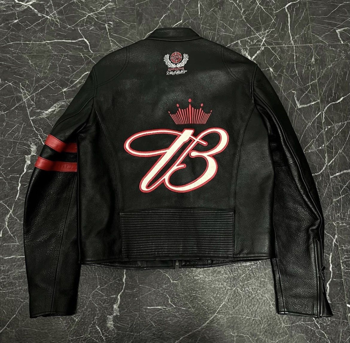 Budweiser × NASCAR × Wilson 🔥RARE🔥 Dale Earnhardt Vintage Leather Racing Jacket Size US L / EU 52-54 / 3 - 2 Thumbnail