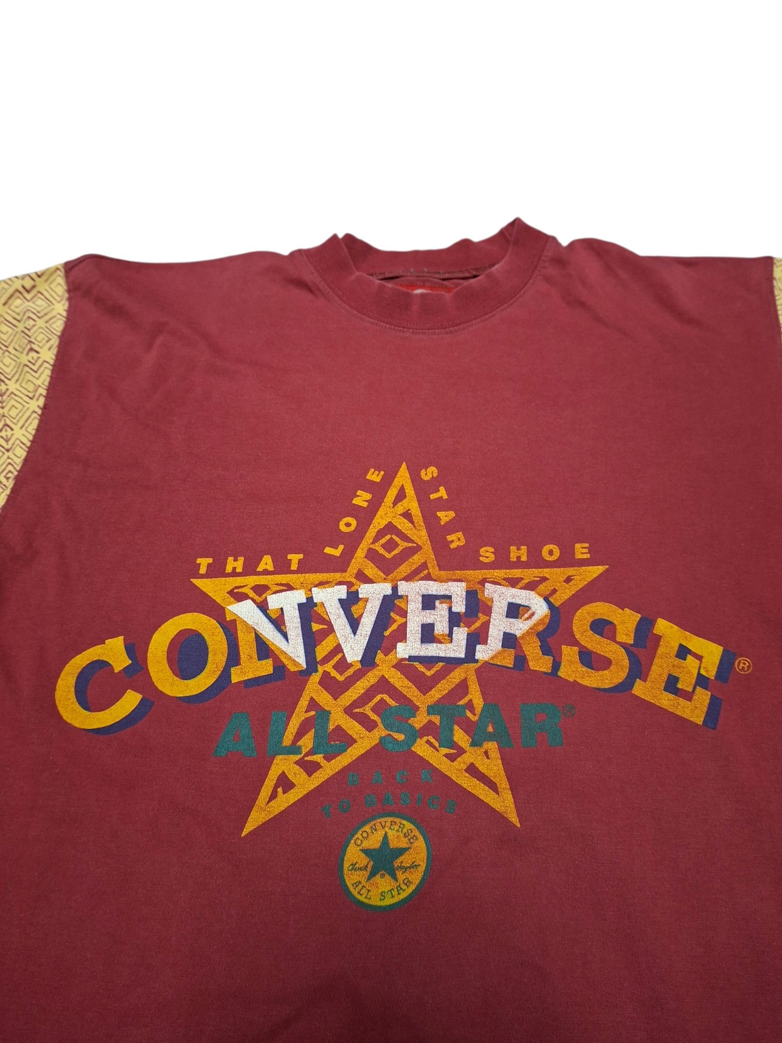Converse CONVERSE VINTAGE 90S 80S BIG LOGO MADE IN USA TEE Size US M / EU 48-50 / 2 - 2 Thumbnail