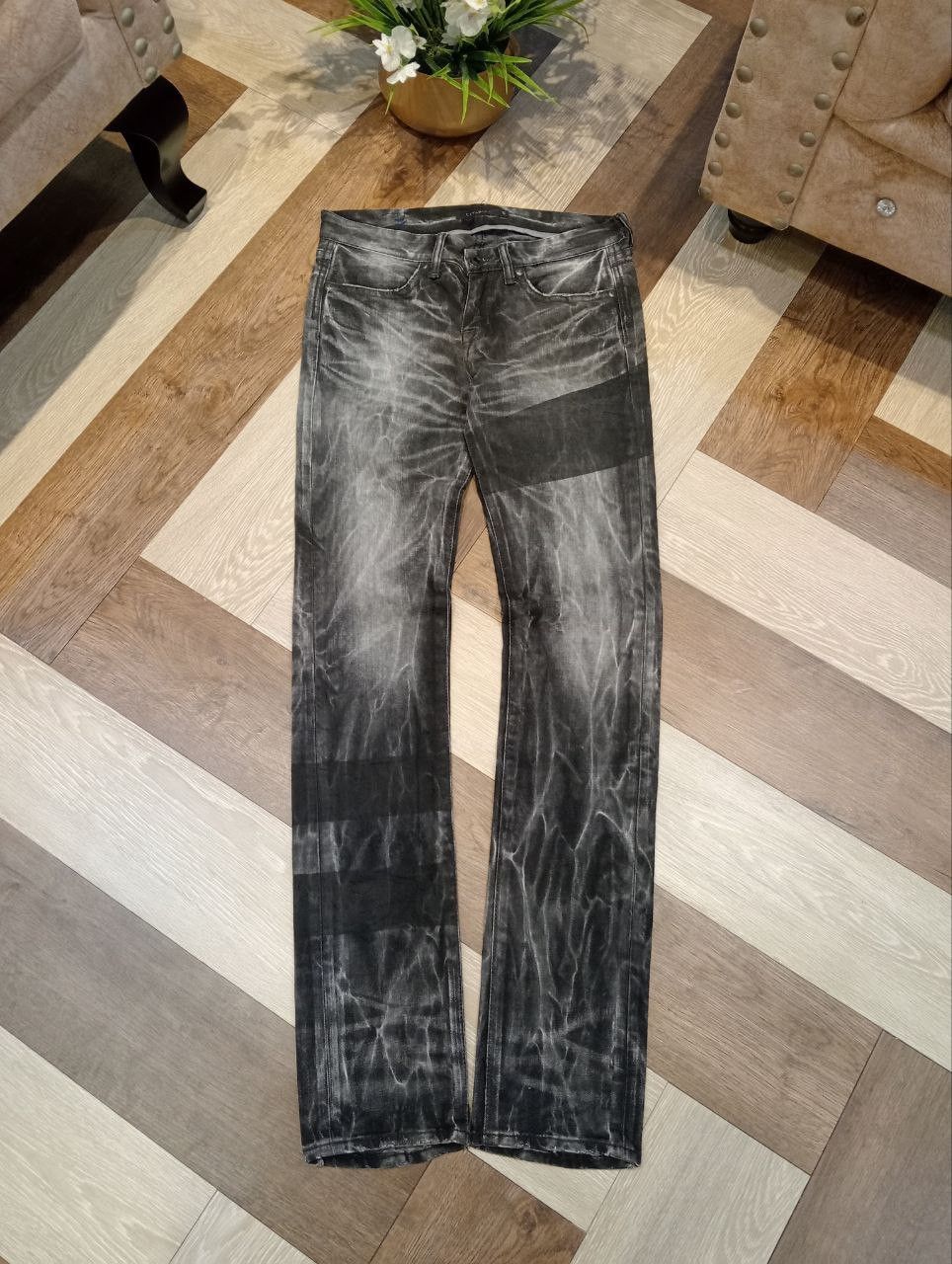 CIVARIZE CIVARIZE JAPAN BLEACH STRETCH SKINNY JEANS Size US 31 - 1 Thumbnail