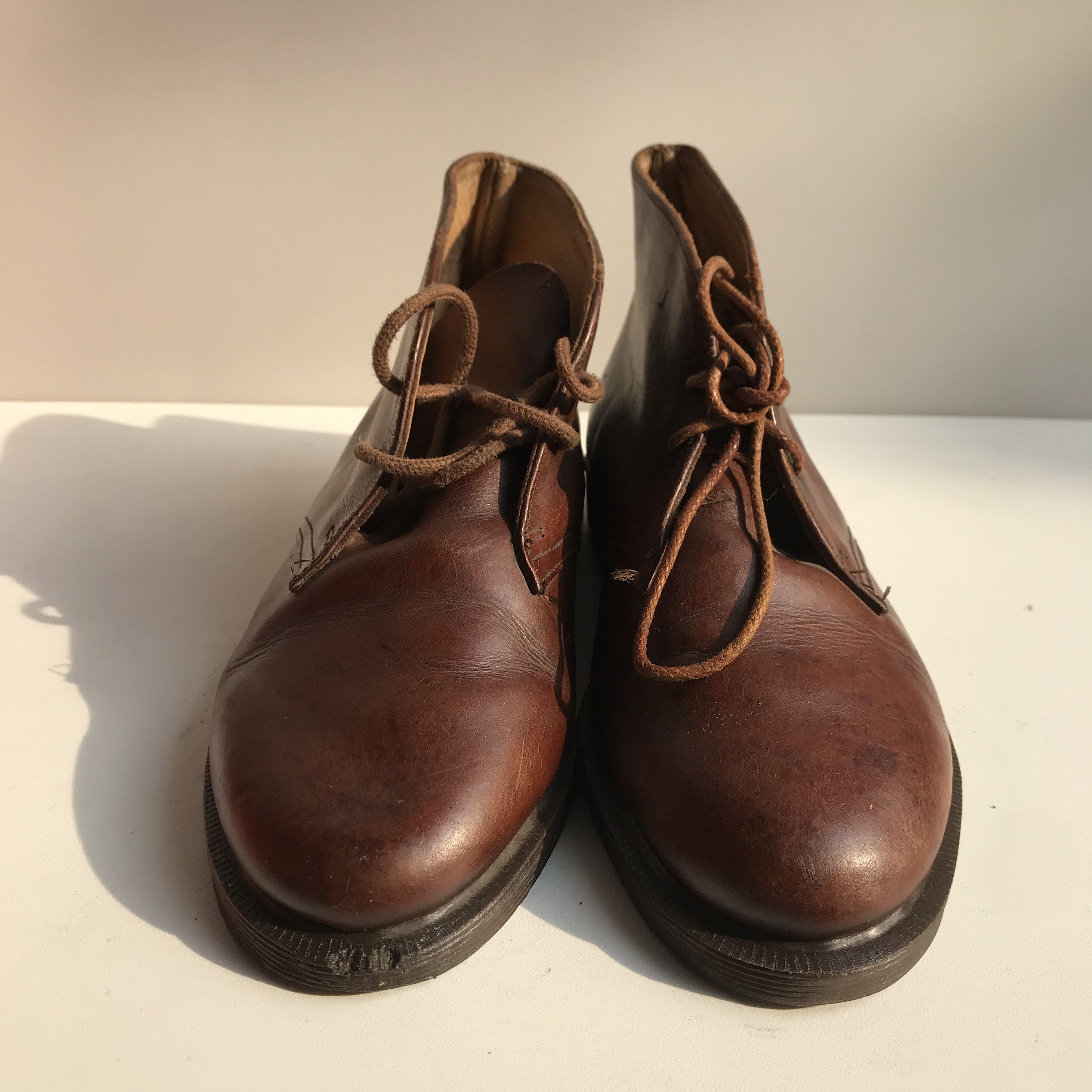 Dr. Martens Vintage Dr Martens Chuka dessert boots brown Made in england Size US 5 / EU 37 - 1 Thumbnail