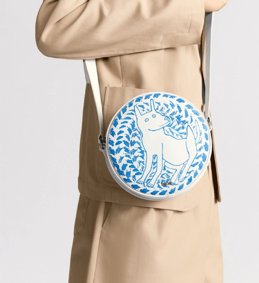Dior o1w1db10825 Size : OS / 1ESPO3 Messenger Bag in White/Blue Size ONE SIZE - 6 Thumbnail