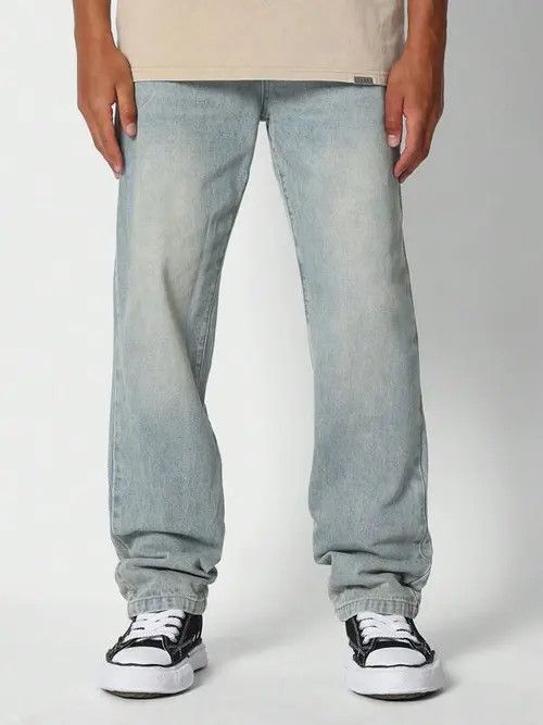 Jean Straight Leg Denim Jeans Casual Fit Size US 32 / EU 48 - 1 Thumbnail