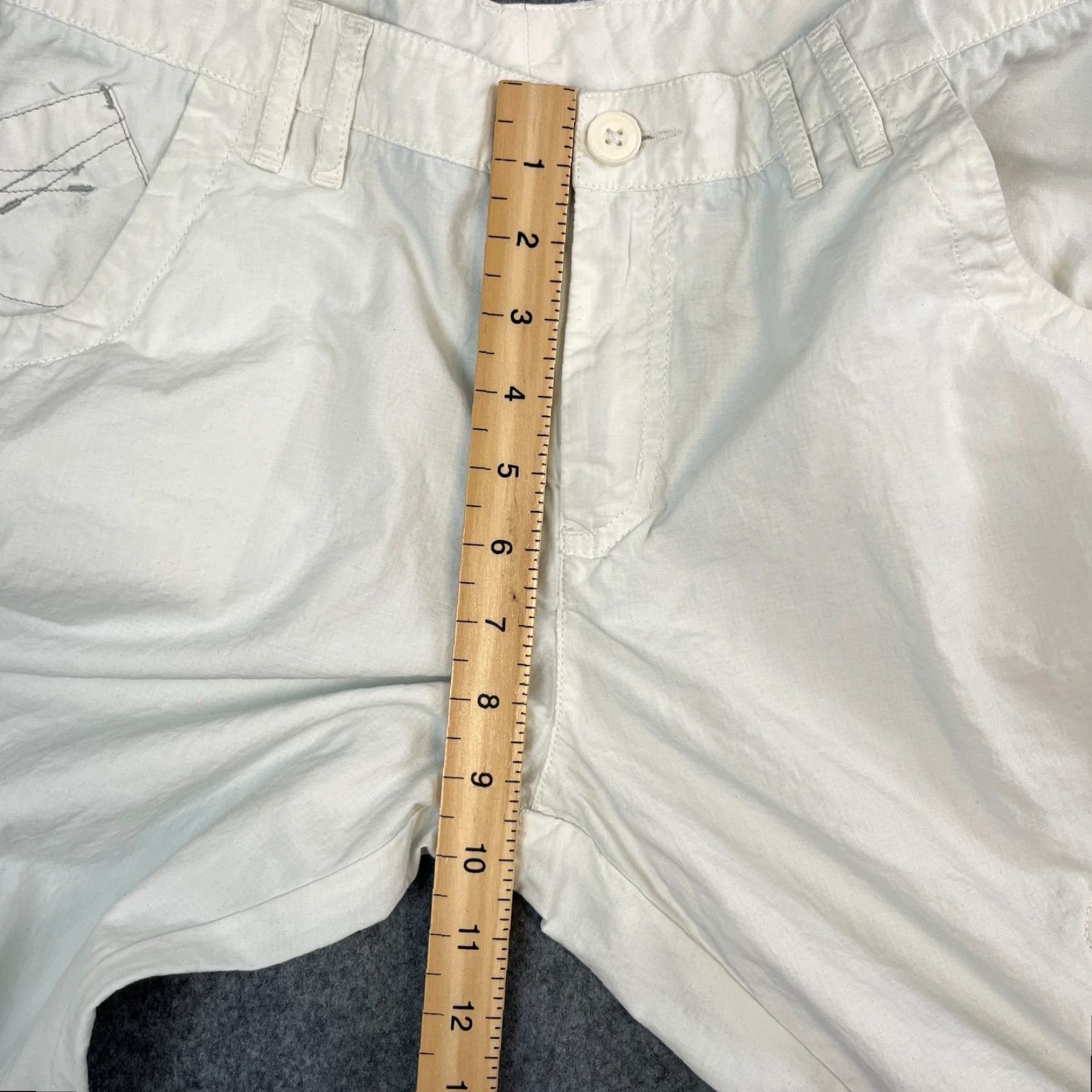 The North Face The North Face Womens Cargo Trousers Pants Relaxed Straight 30 30 UK 10 White Size 32" / US 10 / IT 46 - 6 Thumbnail