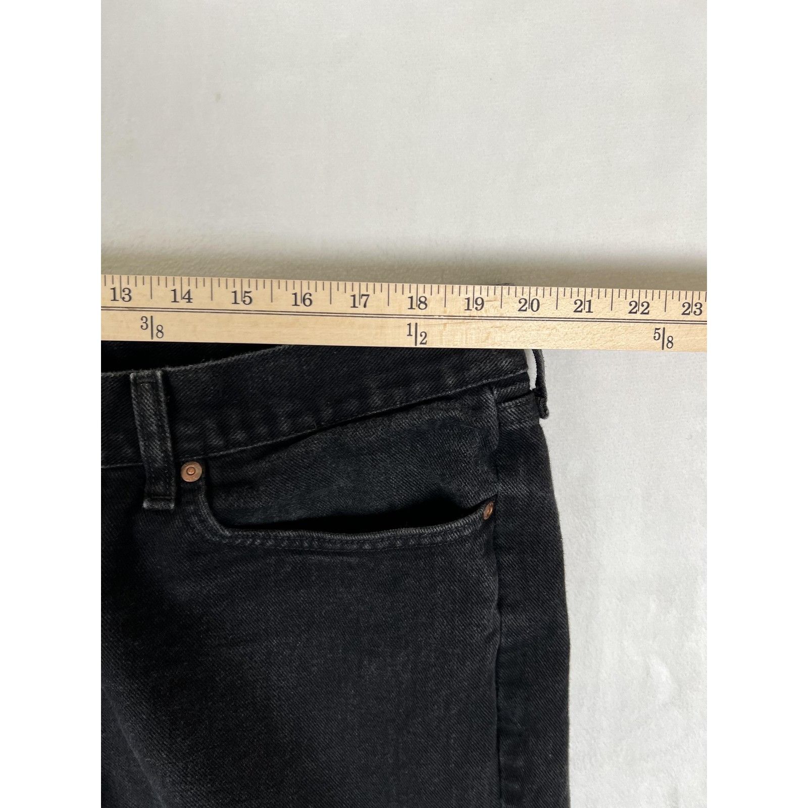 Lee Vintage Lee Jeans Mens 42x30 Black Relaxed Fit Straight Leg Size US 42 / EU 58 - 5 Thumbnail