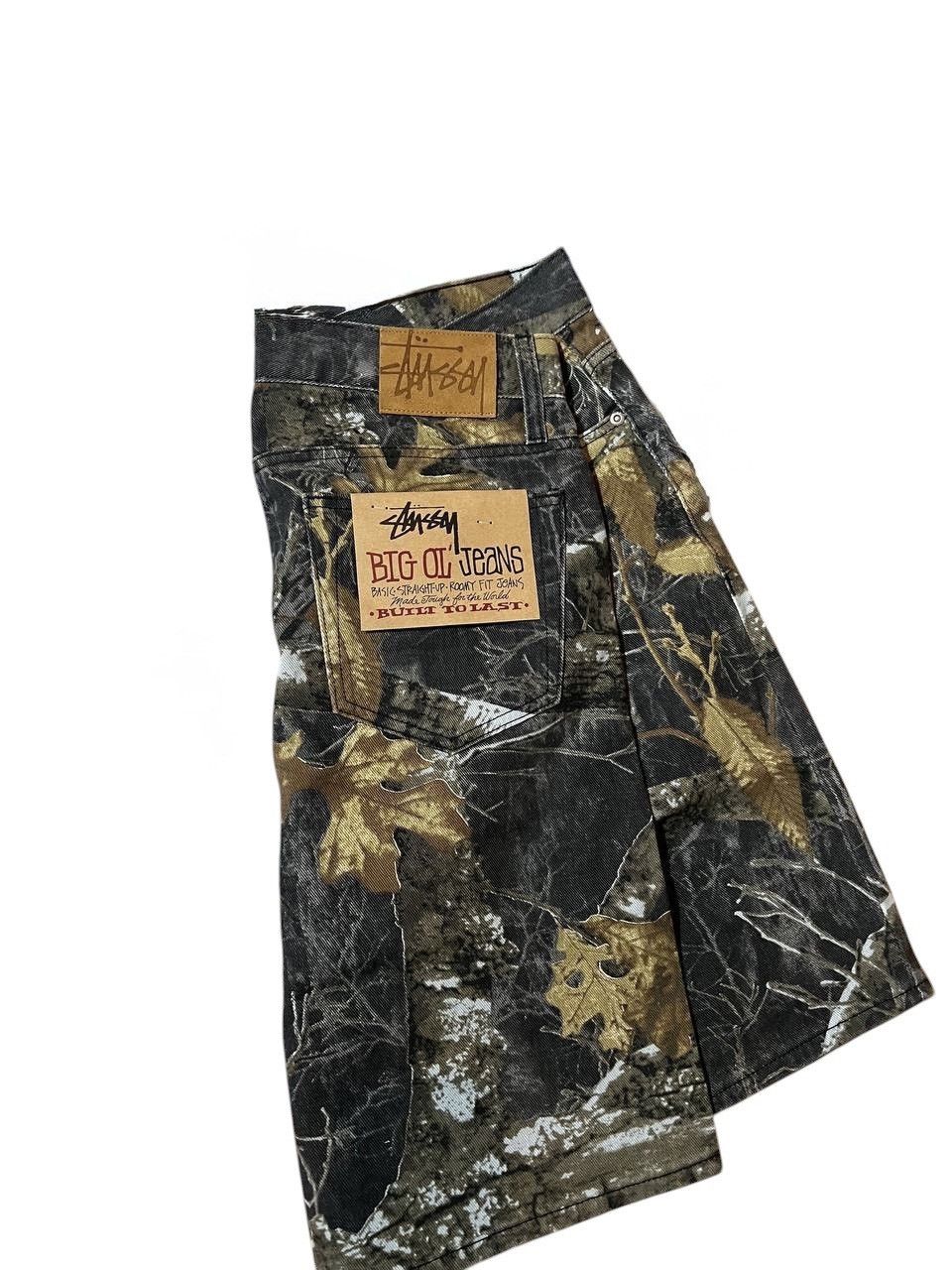 Stussy Stüssy Baggy Camo Big Ol’ Denim Shorts 32 Size US 32 / EU 48 - 2 Thumbnail