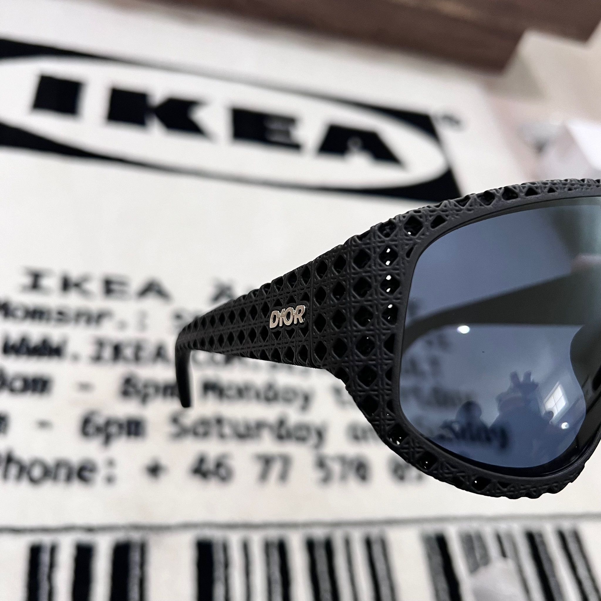 Dior Dior3D M1U Mask 3D Printed Shield Sunglasses Size ONE SIZE - 12 Thumbnail