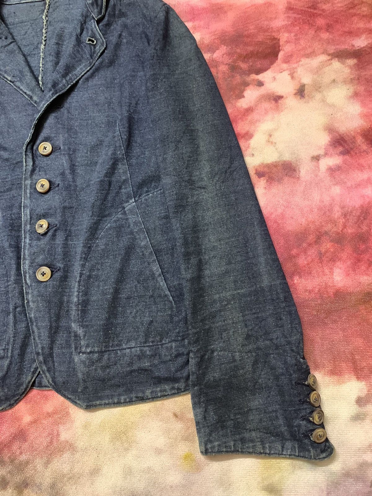 45rpm 45rpm Cropped Indigo Dye Kiro Hirata Kapital Design Size US S / EU 44-46 / 1 - 4 Thumbnail