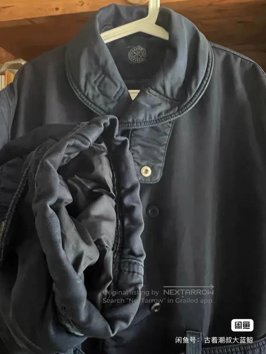 Porter Classic porter classic blue dye double-breasted coat. Size US L / EU 52-54 / 3 - 4 Thumbnail