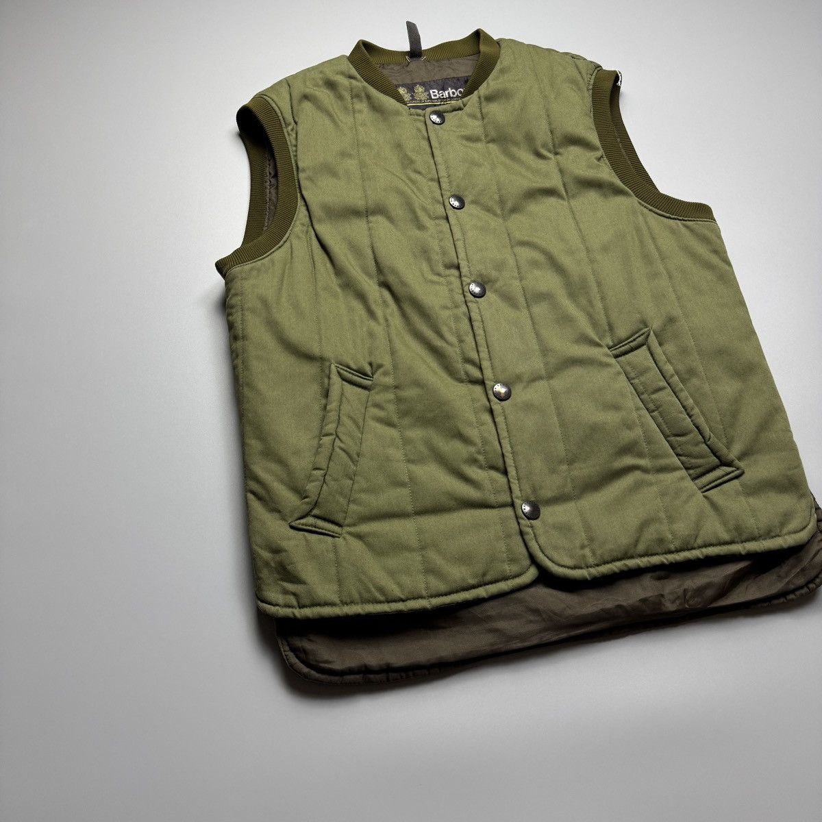 Barbour Barbour - Trekker Quilted Army Green - Vest Size US S / EU 44-46 / 1 - 5 Thumbnail