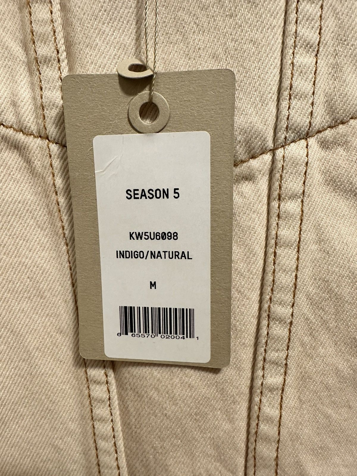 Yeezy Rare Yeezy Season 5 Denim Jacket Size US L / EU 52-54 / 3 - 5 Thumbnail