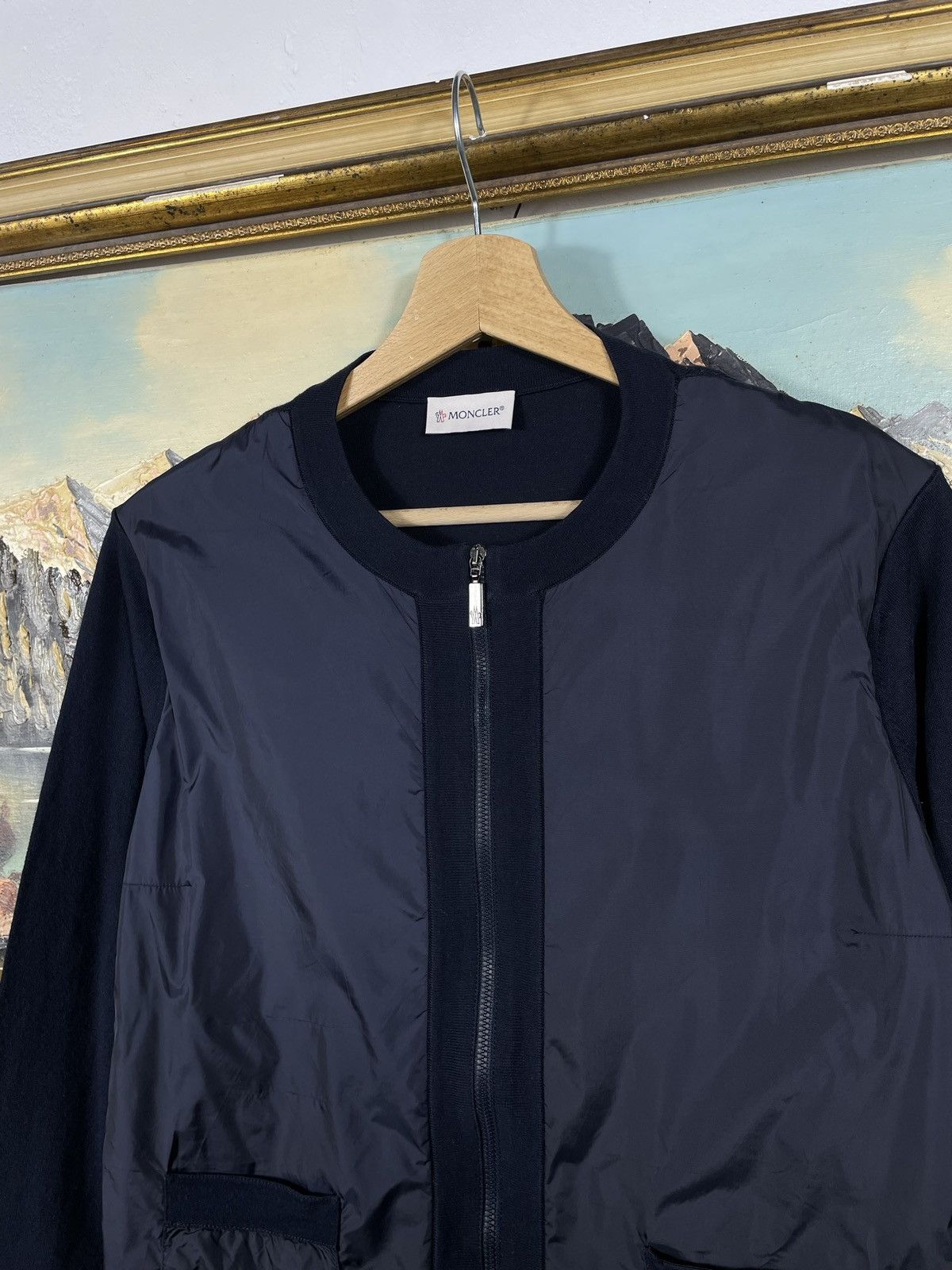 Designer × Moncler Moncler Maglia Tricot Light Insulated Zip Jacket Old Money Size M / US 6-8 / IT 42-44 - 4 Thumbnail
