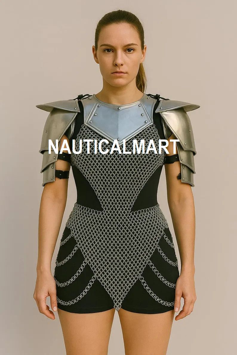 Other Lady Half Armor with Chainmail, Size ONE SIZE - 3 Thumbnail