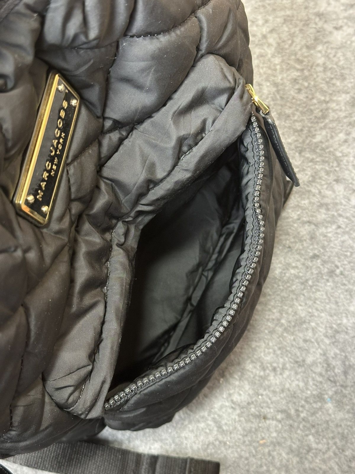 Marc Jacobs Marc Jacobs Quilted Nylon Backpack. Size ONE SIZE - 4 Thumbnail